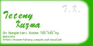 teteny kuzma business card